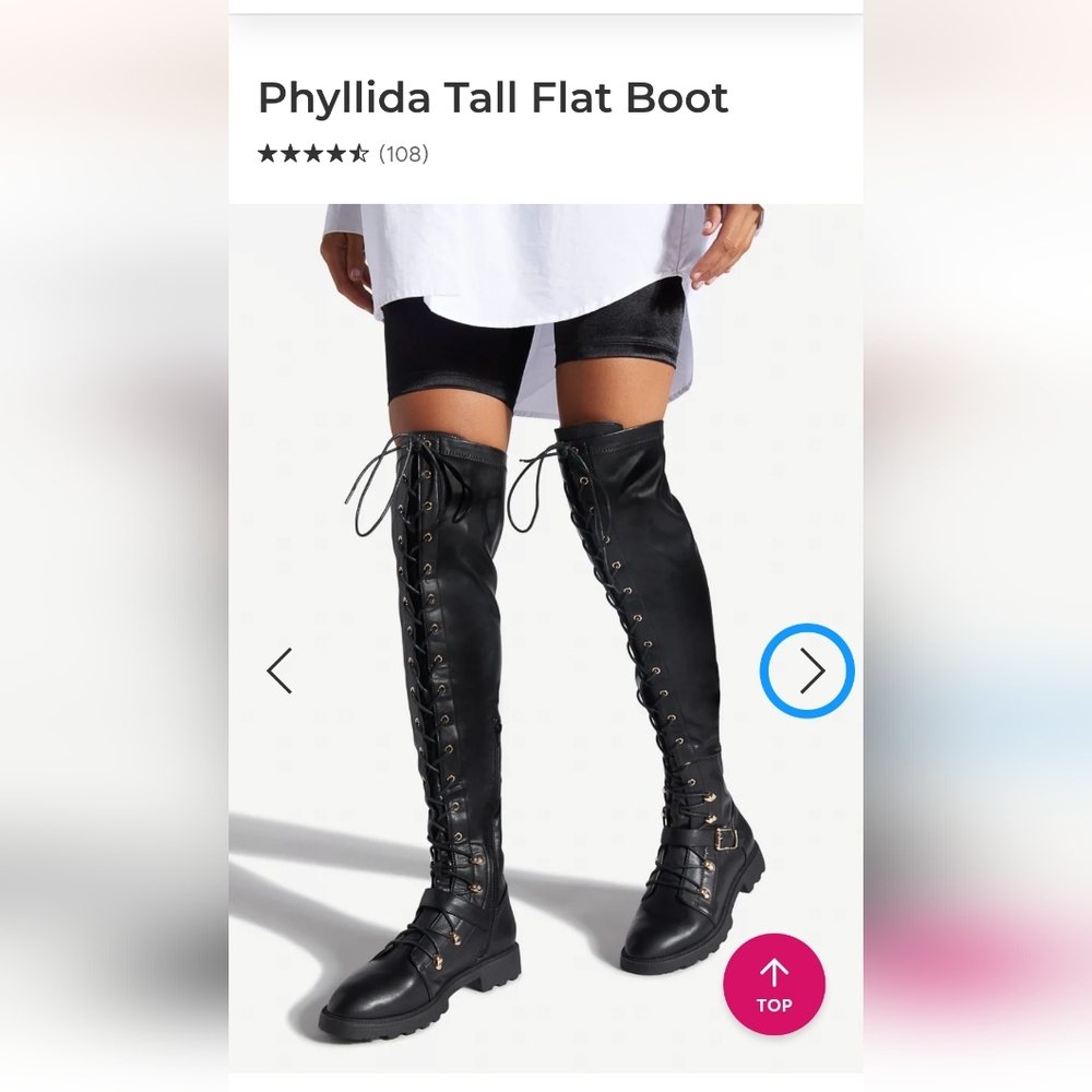 Never worn Lace-Up, Over the Knee Suede Boots